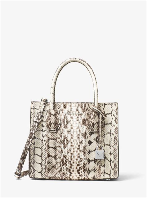 Mercer Snakeskin Crossbody 